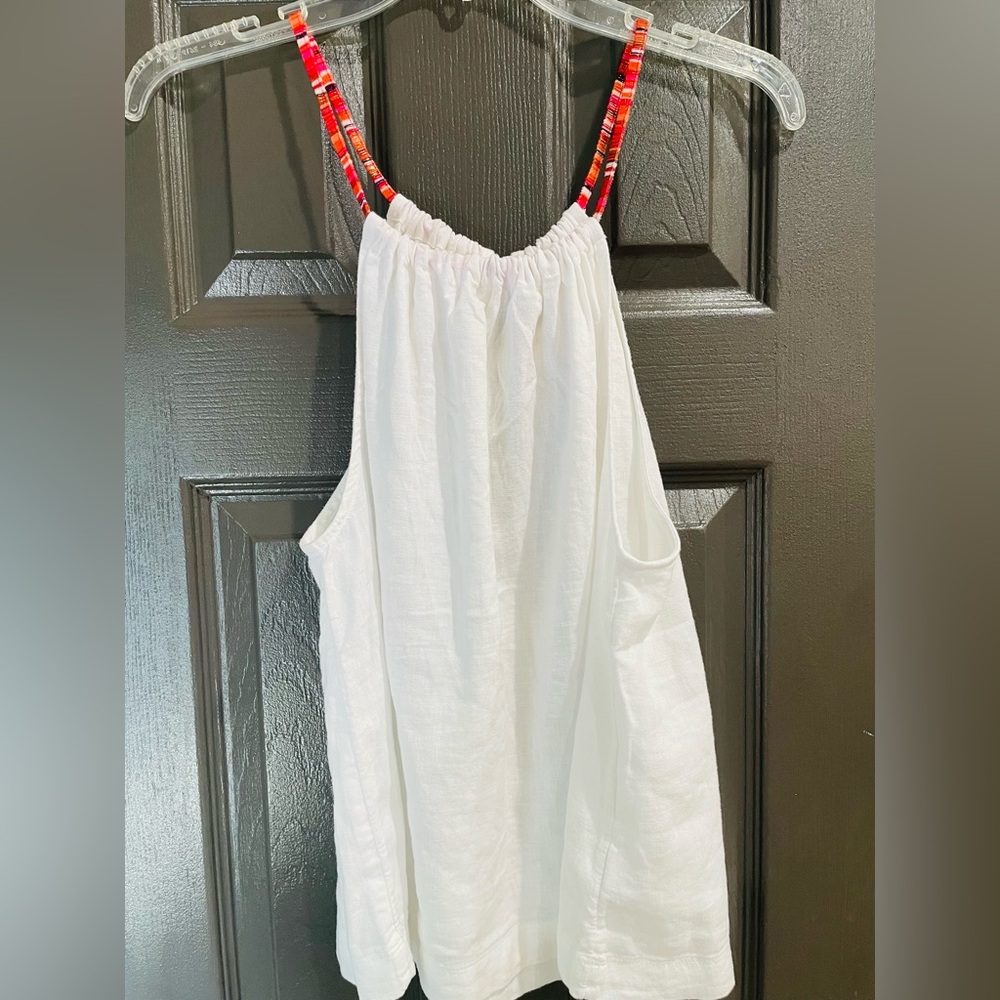 NWOT C&C California Linen/Rayon Tank Top, Size S